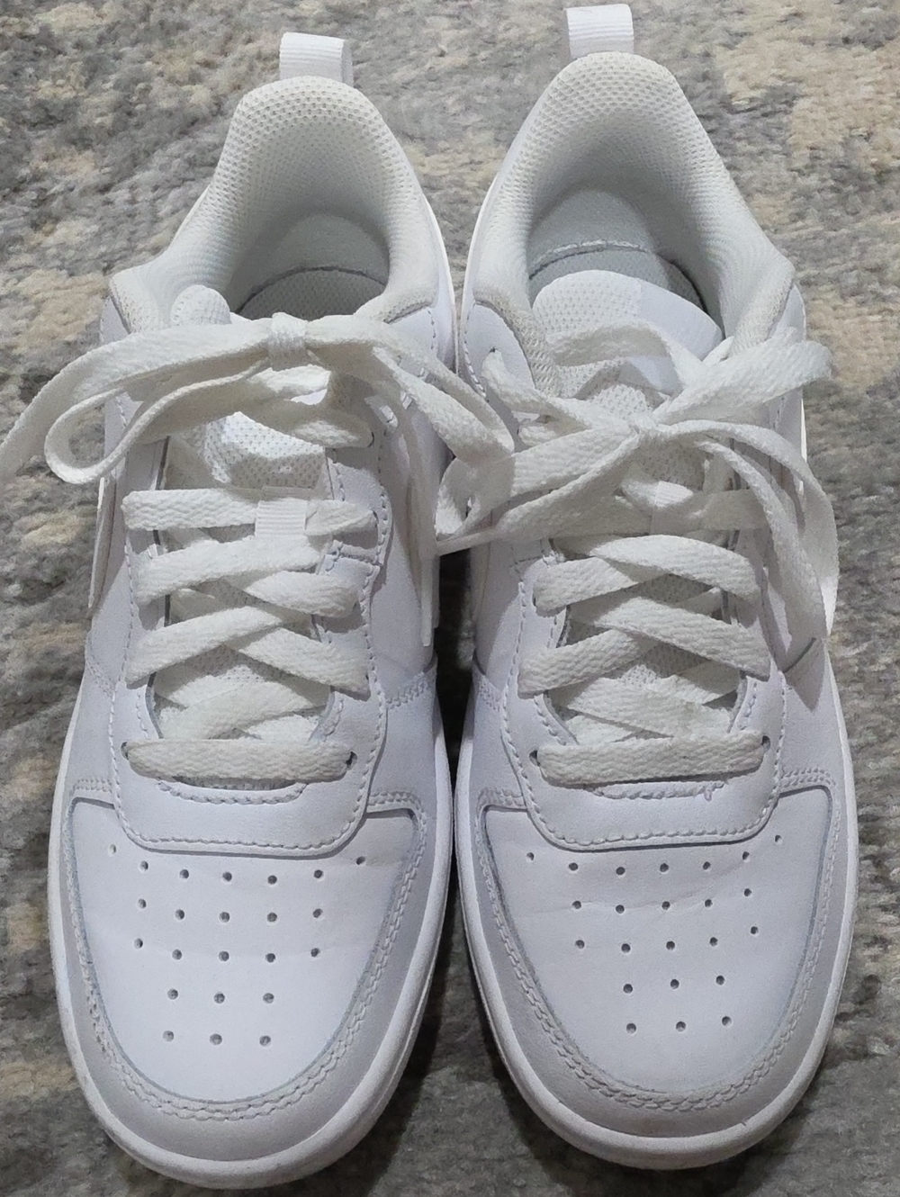 Nike Kids White Low-Top Sneakers